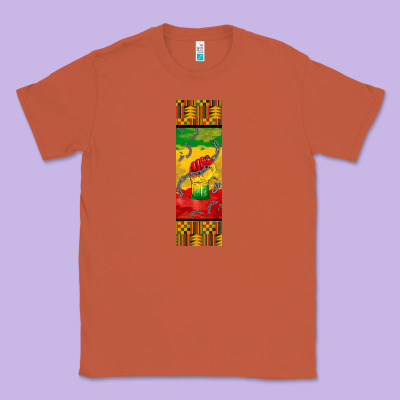 Juneteenth Pen Wrap Classic Tee Designed By Barkaloodesign