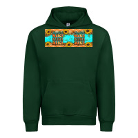Forest Green Thankful mama mama mama Urban Hoodie - Artiststas