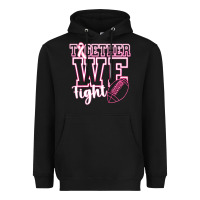 Black Together WE Fight Heavyweight Hoodie - CowhideDigitalArt