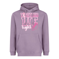 Lavender Together WE Fight Heavyweight Hoodie - CowhideDigitalArt