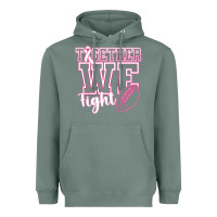 Sage Together WE Fight Heavyweight Hoodie - CowhideDigitalArt