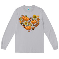 Moon Dust Fall Heart Long Sleeve Tee - texasbilliewilder