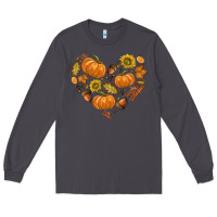 Smoke Fall Heart Long Sleeve Tee - texasbilliewilder