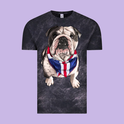 English Dog Vintage Tee Designed By Ranaportraitstore