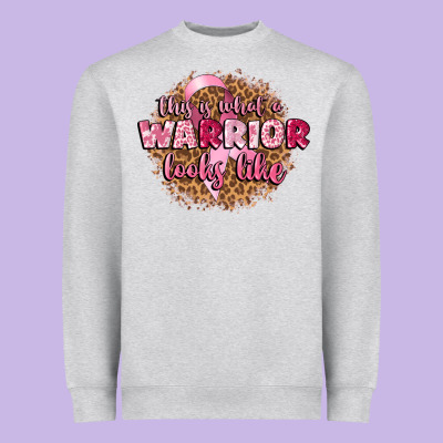 This Is What A Warrior Looks Like Heavyweight Sweatshirt Designed By Cowgirlartshop