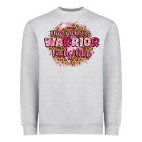 Heather Grey this is what a warrior looks like Heavyweight Sweatshirt - CowGirlArtShop