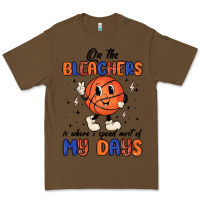 Cacao on the bleachers is where i spend most of my days Premium Tee - MaliasSmallBusiness