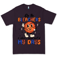 Plum on the bleachers is where i spend most of my days Premium Tee - MaliasSmallBusiness