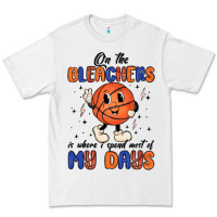 White on the bleachers is where i spend most of my days Premium Tee - MaliasSmallBusiness