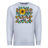 Heather Grey only the best moms get promoted to cici Premium Sweatshirt - CowhideDigitalArt
