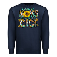 Navy only the best moms get promoted to cici Premium Sweatshirt - CowhideDigitalArt