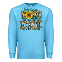 Ocean Blue only the best moms get promoted to cici Premium Sweatshirt - CowhideDigitalArt