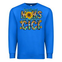 True Royal only the best moms get promoted to cici Premium Sweatshirt - CowhideDigitalArt