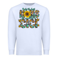 White only the best moms get promoted to cici Premium Sweatshirt - CowhideDigitalArt