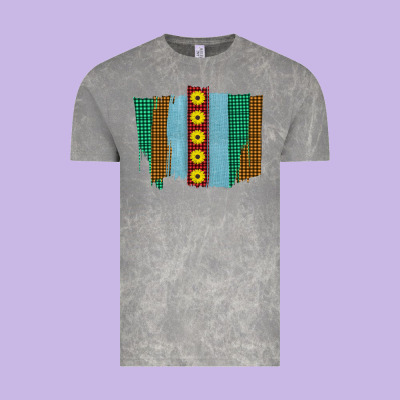 Western Sunflower Farm Life Brush Strokes Vintage Tee Designed By Bettercallsaul