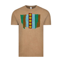 Vintage Coffee Western Sunflower Farm Life Brush Strokes Vintage Tee - Bettercallsaul
