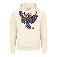 Vintage Artic Peace Love Autism Vintage Hoodie - Bettercallsaul
