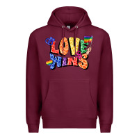 Burgundy Love wins Premium Hoodie - FaDigitalArtStudio