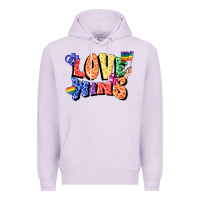Lilac Love wins Premium Hoodie - FaDigitalArtStudio