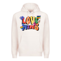 Pale Pink Love wins Premium Hoodie - FaDigitalArtStudio