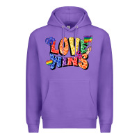 Purple Love wins Premium Hoodie - FaDigitalArtStudio