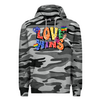 Slate Camo Love wins Premium Hoodie - FaDigitalArtStudio