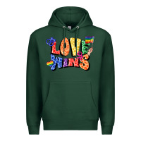 Sports Green Love wins Premium Hoodie - FaDigitalArtStudio