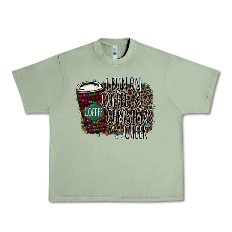 I Run On Coffee And Christmas Cheer Urban Heavy Tee by Bettercallsaul | Teevron