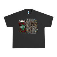 Pigment Black I Run on Coffee and Christmas Cheer Urban Heavy Tee - Bettercallsaul