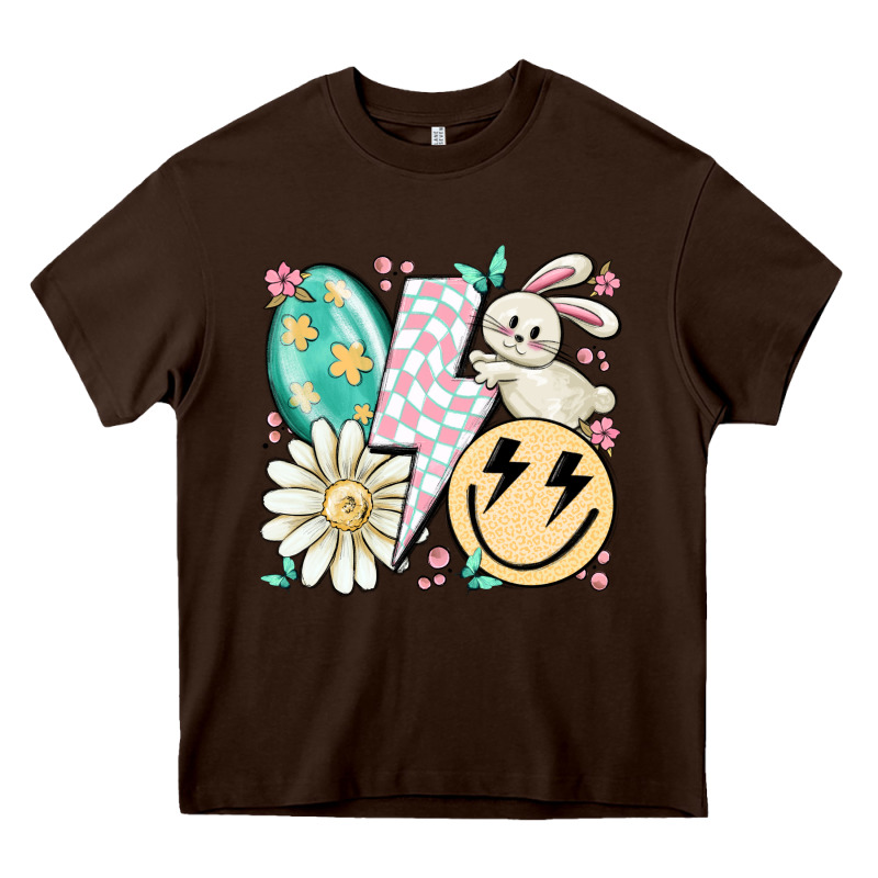Retro Easter Heavy Core Tee by MaliasSmallBusiness | Teevron