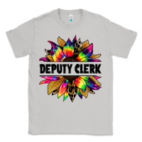 Moon Dust deputy clerk tie dye sunflower Classic Tee - Jasminsmagicworld
