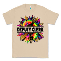 Mushroom deputy clerk tie dye sunflower Classic Tee - Jasminsmagicworld