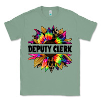 Sage deputy clerk tie dye sunflower Classic Tee - Jasminsmagicworld