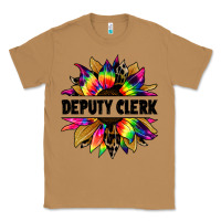 Toasted Coconut deputy clerk tie dye sunflower Classic Tee - Jasminsmagicworld