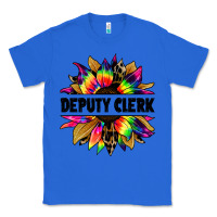 True Royal deputy clerk tie dye sunflower Classic Tee - Jasminsmagicworld