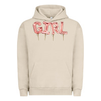 Pigment French Oak Girl balloon Urban Hoodie - Artiststas