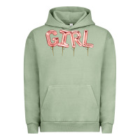 Pigment Oil Green Girl balloon Urban Hoodie - Artiststas