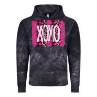 Love Xoxo Brushstrokes Valentines Vintage Hoodie | Teevron