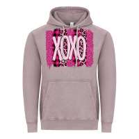 Vintage Zinc Love Xoxo Brushstrokes Valentines Vintage Hoodie - Bettercallsaul