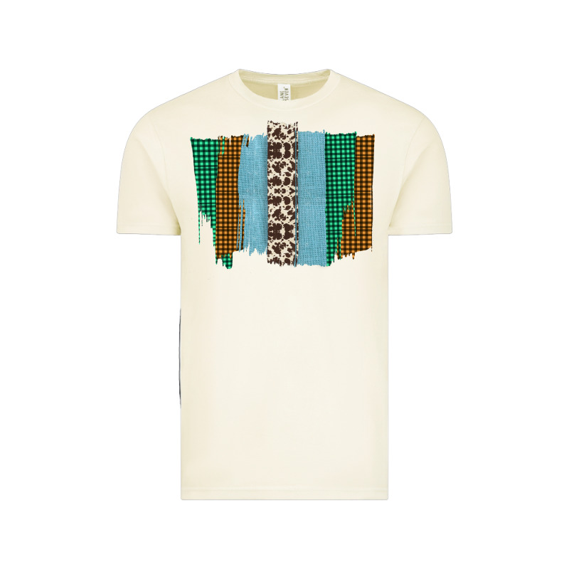 Western Farm Life Cowhide Brush Strokes Vintage Tee by Bettercallsaul | Teevron