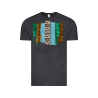 Vintage Black Western Farm Life Cowhide Brush Strokes Vintage Tee - Bettercallsaul