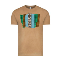 Vintage Camel Western Farm Life Cowhide Brush Strokes Vintage Tee - Bettercallsaul
