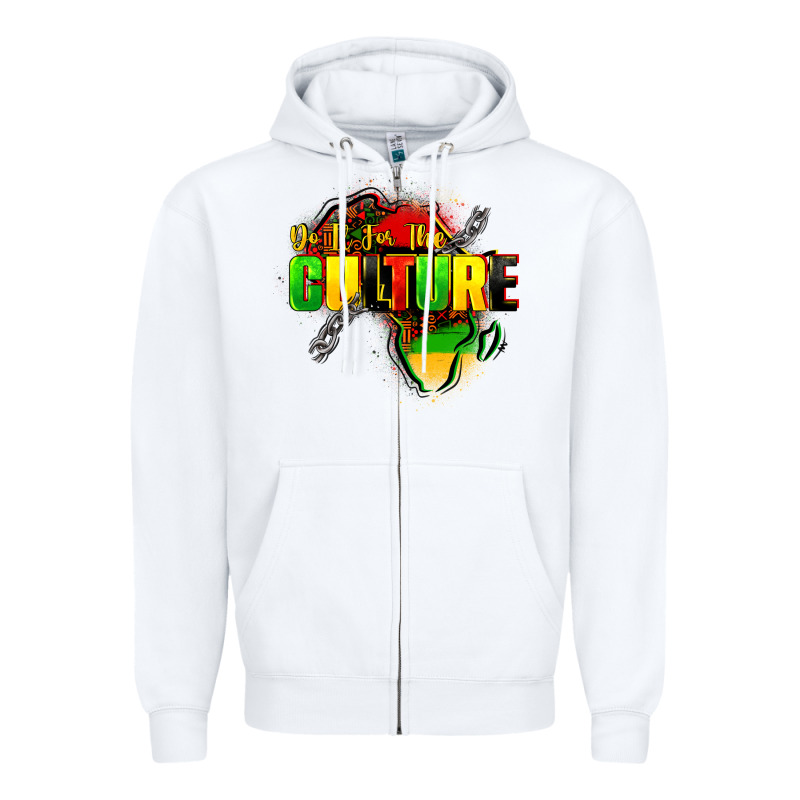 Do It For The Culture Zipper Hoodie by FaDigitalArtStudio | Teevron