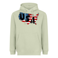 Matcha Usa Heavyweight Hoodie - CowhideDigitalArt