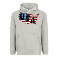 Moon Dust Usa Heavyweight Hoodie - CowhideDigitalArt