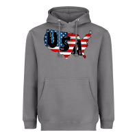 Storm Usa Heavyweight Hoodie - CowhideDigitalArt