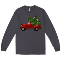 Smoke Christmas Trees With Truck Long Sleeve Tee - RanaPortraitStore