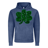 Vintage Denim shamrock st patrick Vintage Hoodie - Bettercallsaul