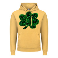 Vintage Mustard shamrock st patrick Vintage Hoodie - Bettercallsaul