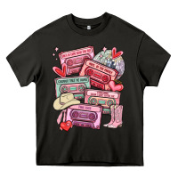Valentines Day Cassette Tapes Heavy Core Tee | Teevron